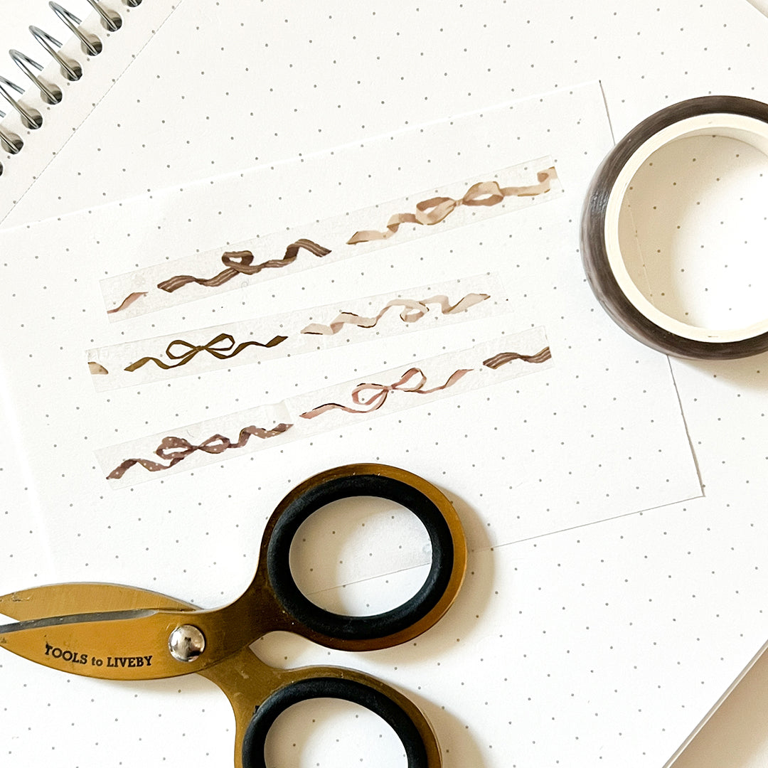 Mind Wave 7mm Clear Tape - 95295 Beige Ribbon