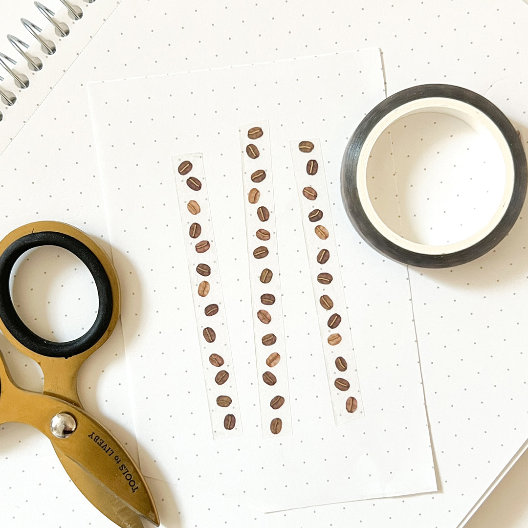 Mind Wave 7mm Clear Tape - 95298 Coffee Beans