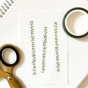 Mind Wave 7mm Clear Tape - 95291 Leaf Line