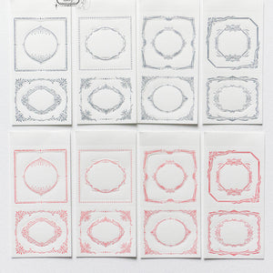 Lin Chia Ning - Retro Frames - Letterpress Notepad No.1