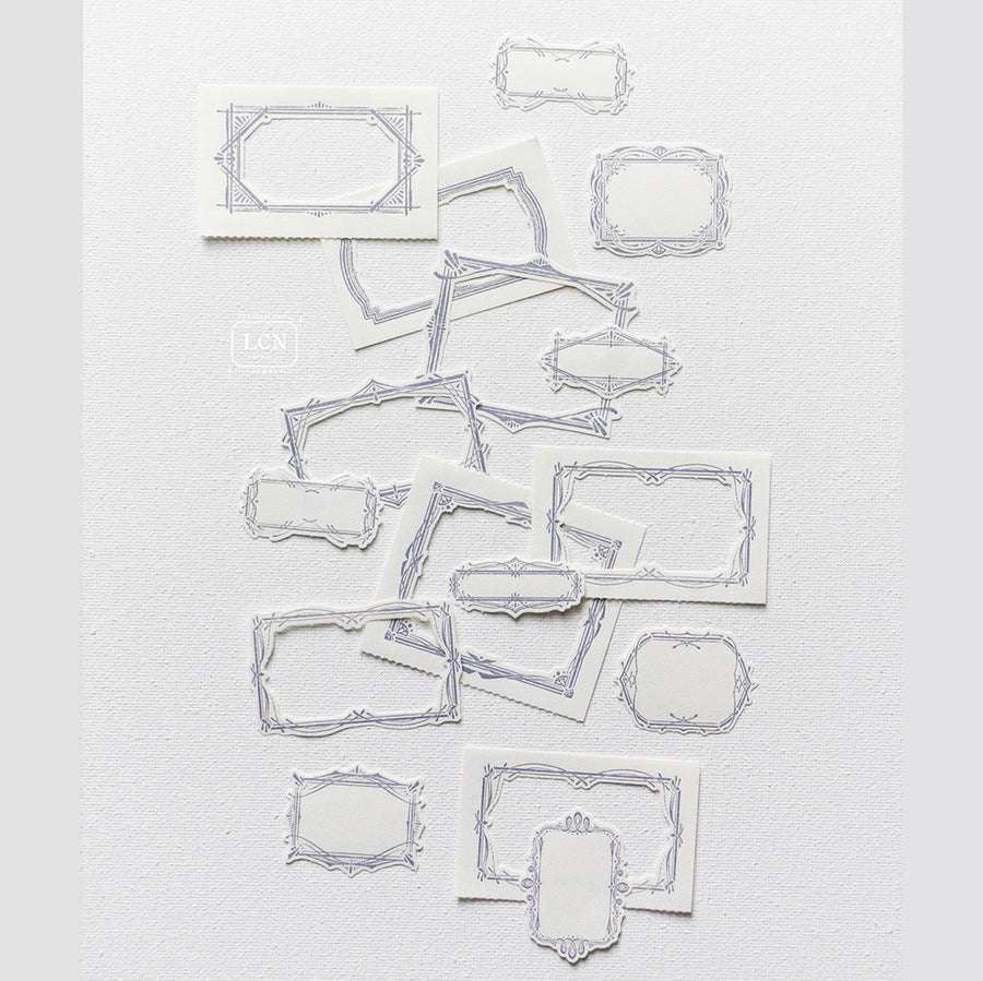Lin Chia Ning - Retro Frames - Letterpress Notepad No.3