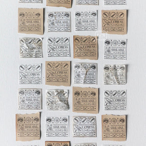 Lin Chia Ning Rubber Stamp Set - Postal Signs Set 1