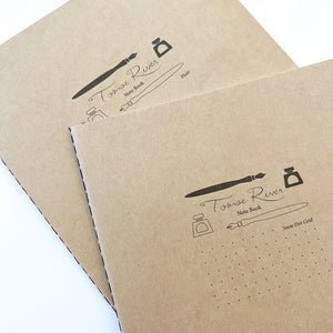 Sakae Technical Tomoe River FP Sewn Bound A5 Notebook - Dot Grid