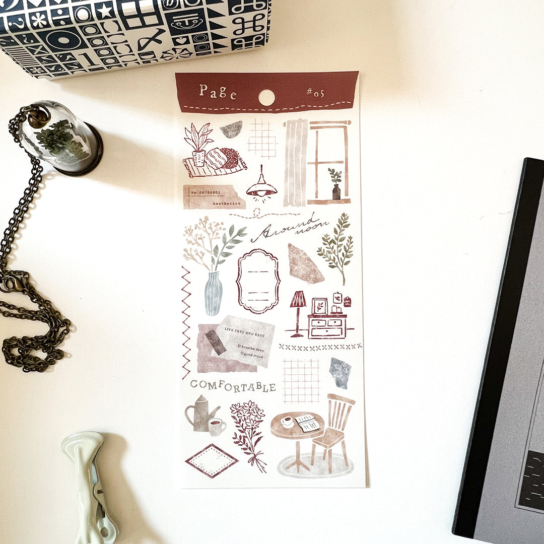 Mind Wave Page Series Sticker - 81714 Interior