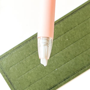 Knock Style Ceramic Blade Pen - Peach