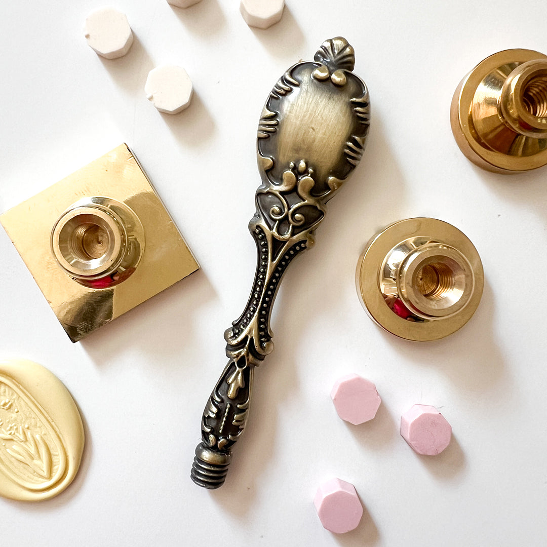 Vintage Design Handle For Standard Wax Seal Heads (Does not include stamp head)