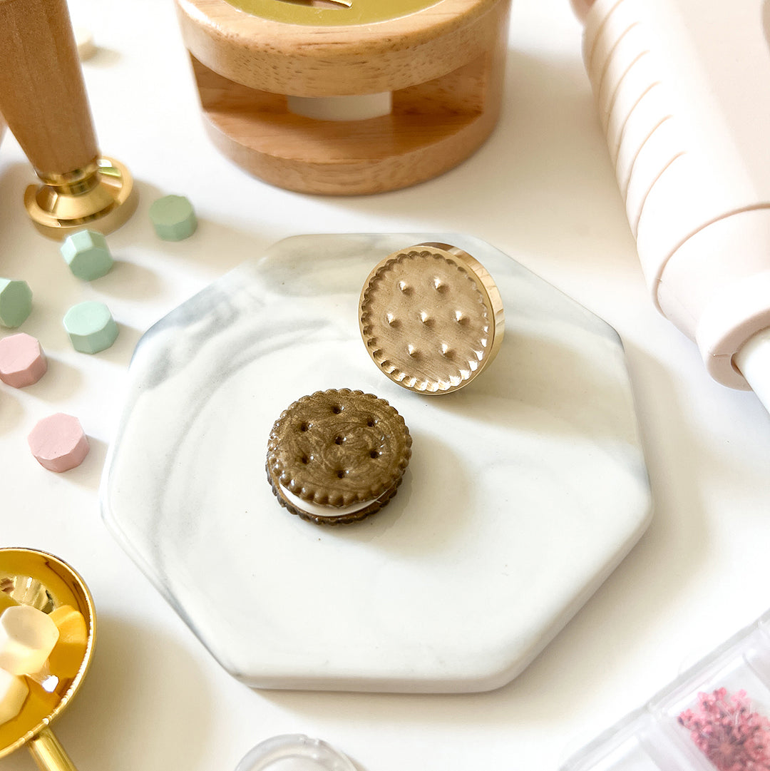 3D Wax Seal Head - Cookie (Does not include handle)