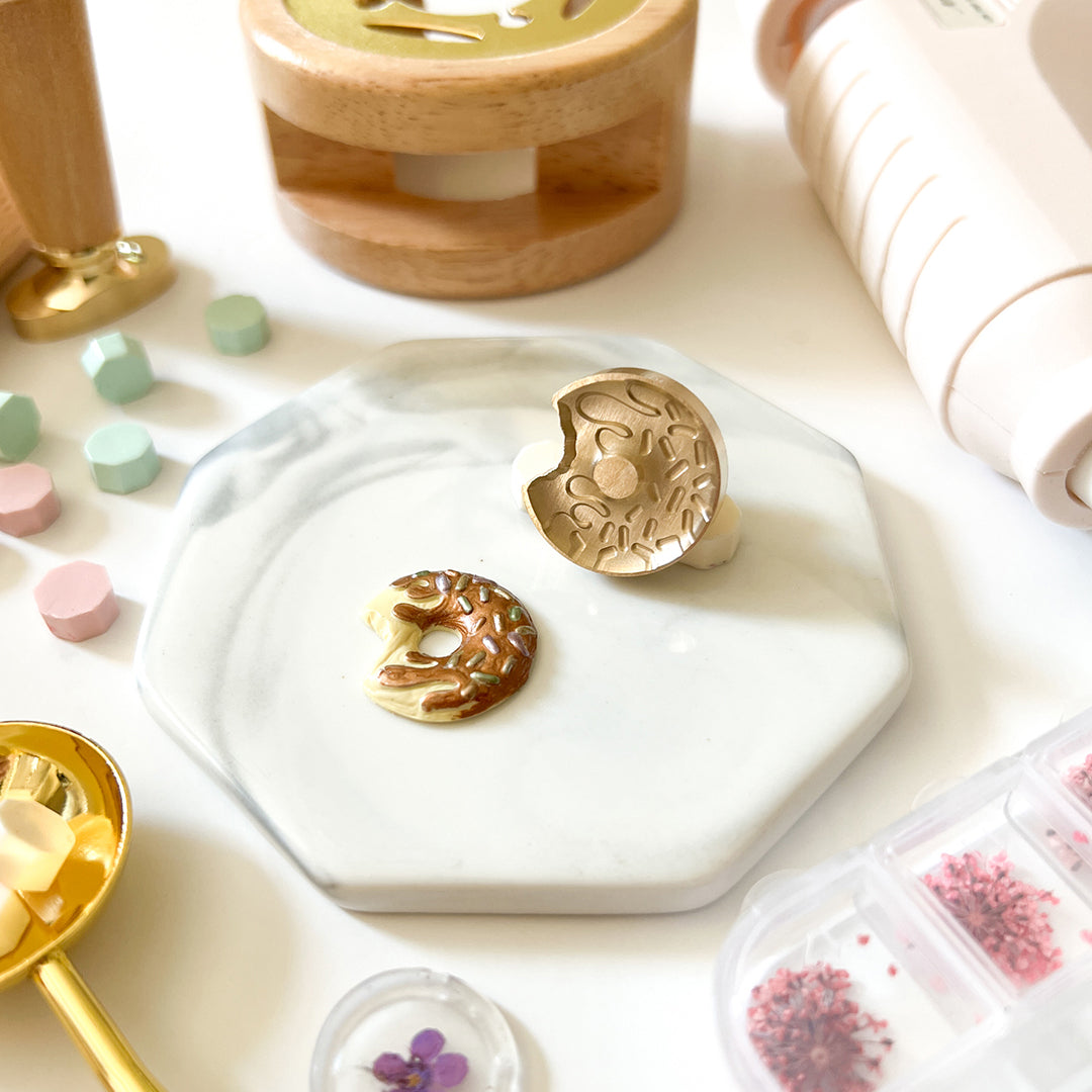 3D Wax Seal Head - Donut (Does Not Include Handle)