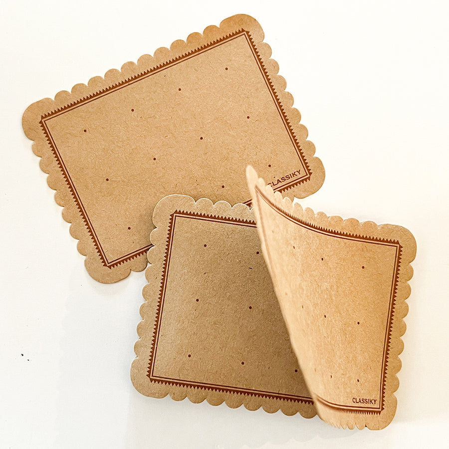 Classiky Sticky Notes 50pc - Biscuit