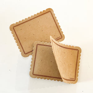 Classiky Sticky Notes 50pc - Biscuit