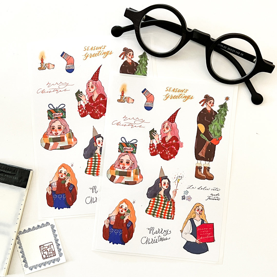 La Dolce Vita Paper Stickers - I Want To Give You A Star And A Forest