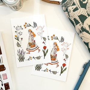 La Dolce Vita Postcard - Garden Collection