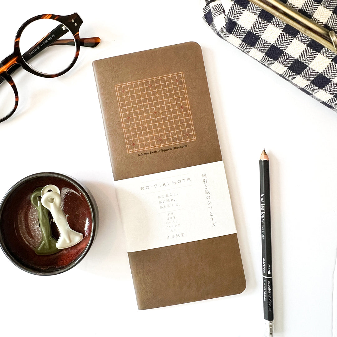 Ro-Biki Note - Basic Series Notebook - 4.5mm Cross Grid - GA021