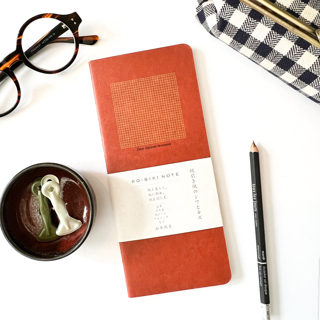 Ro-Biki Note - Basic Series Notebook - 2mm Grid - GA017