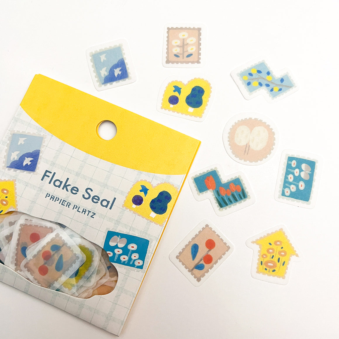 Papier Platz Sticker Flakes- Emi Nakano - Stamp Landscape