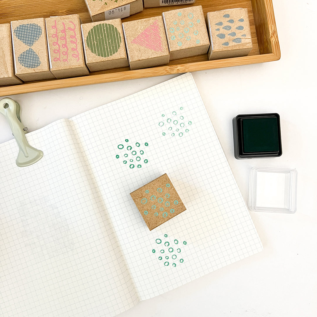 Bullet Journal Frames, Tags & Icons Stamp Set - Kawaii Pen Shop