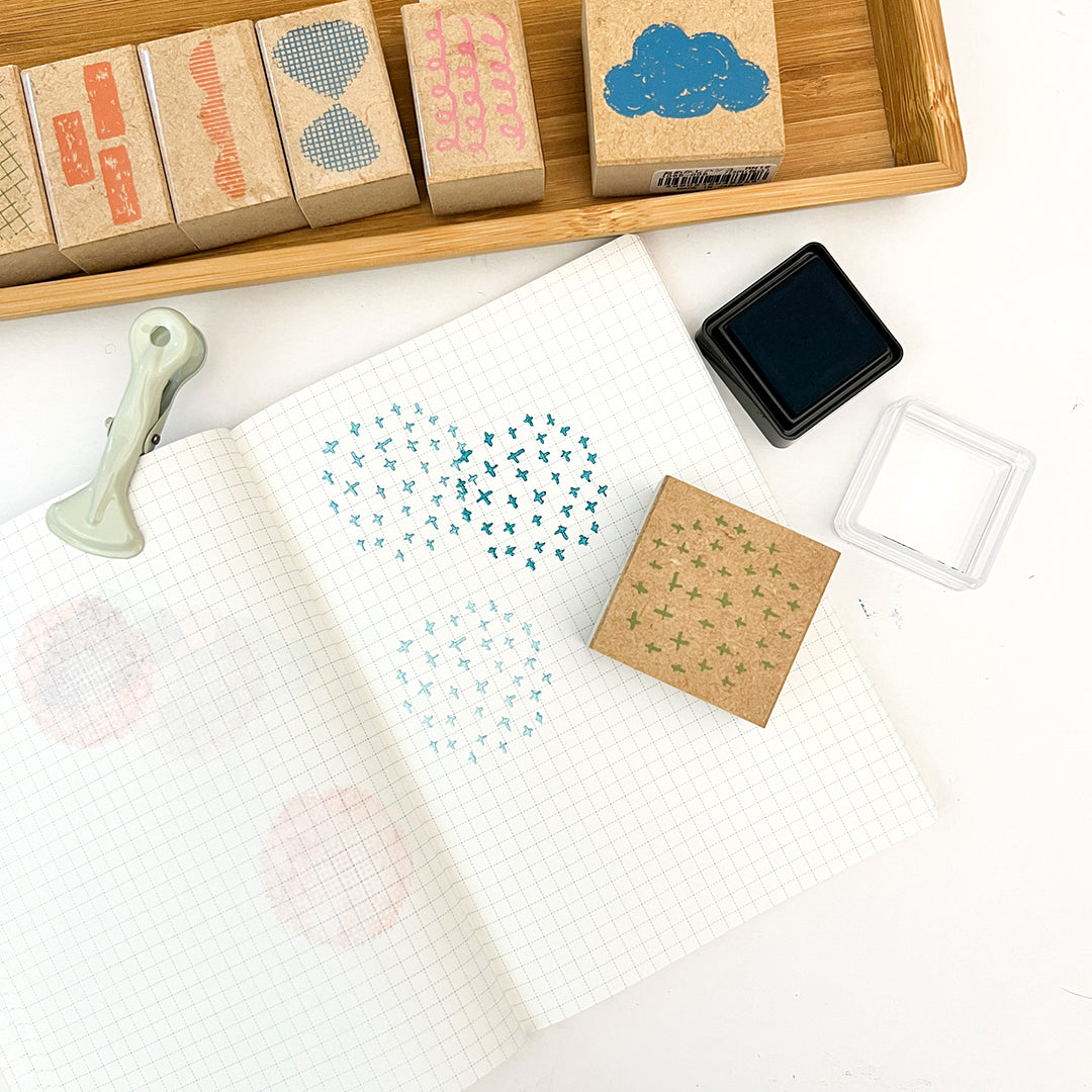 CLEARANCE ** Planner Tracker Rubber Stamp