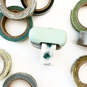 Kokuyo Karu Cut Washi Tape Cutter - Green