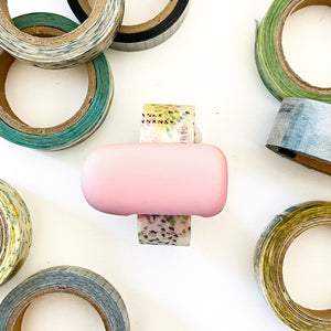 Kokuyo Karu Cut Washi Tape Cutter - Light Pink