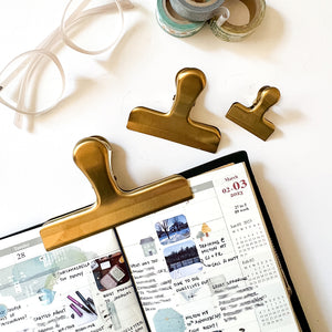 Gold Metal Clamp - Large