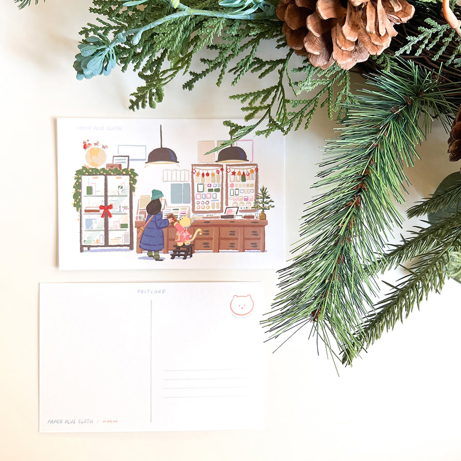 Paper Plus Cloth x Mimemo Postcard - East Bureau