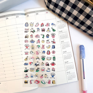 Mind Wave Happy Snappy Stickers - 82136 Pink
