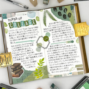 Traveler's Notebook Collage Workshop with BECHORI