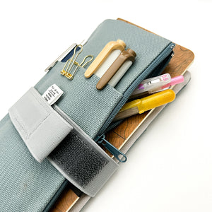 Ro-Biki Note Canvas Cover - Soft Blue