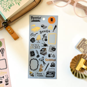 Mind Wave Ponto Series Sticker - 81639 Journal