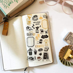 Mind Wave Ponto Series Sticker - 81638 Coffee