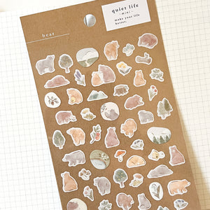 Mind Wave Quiet Life Mini Series Sticker - 81625 Bear