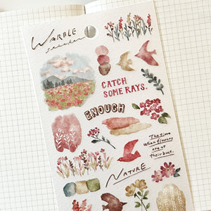Mind Wave Warble Series Sticker - 81631 Pink