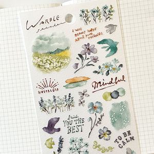 Mind Wave Warble Series Sticker - 81632 Blue