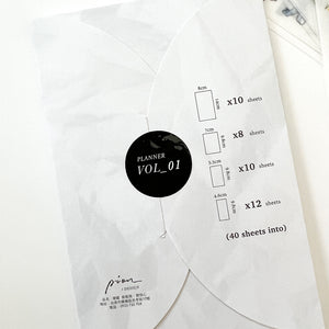 Pion Paper, Stickers & Memo Set