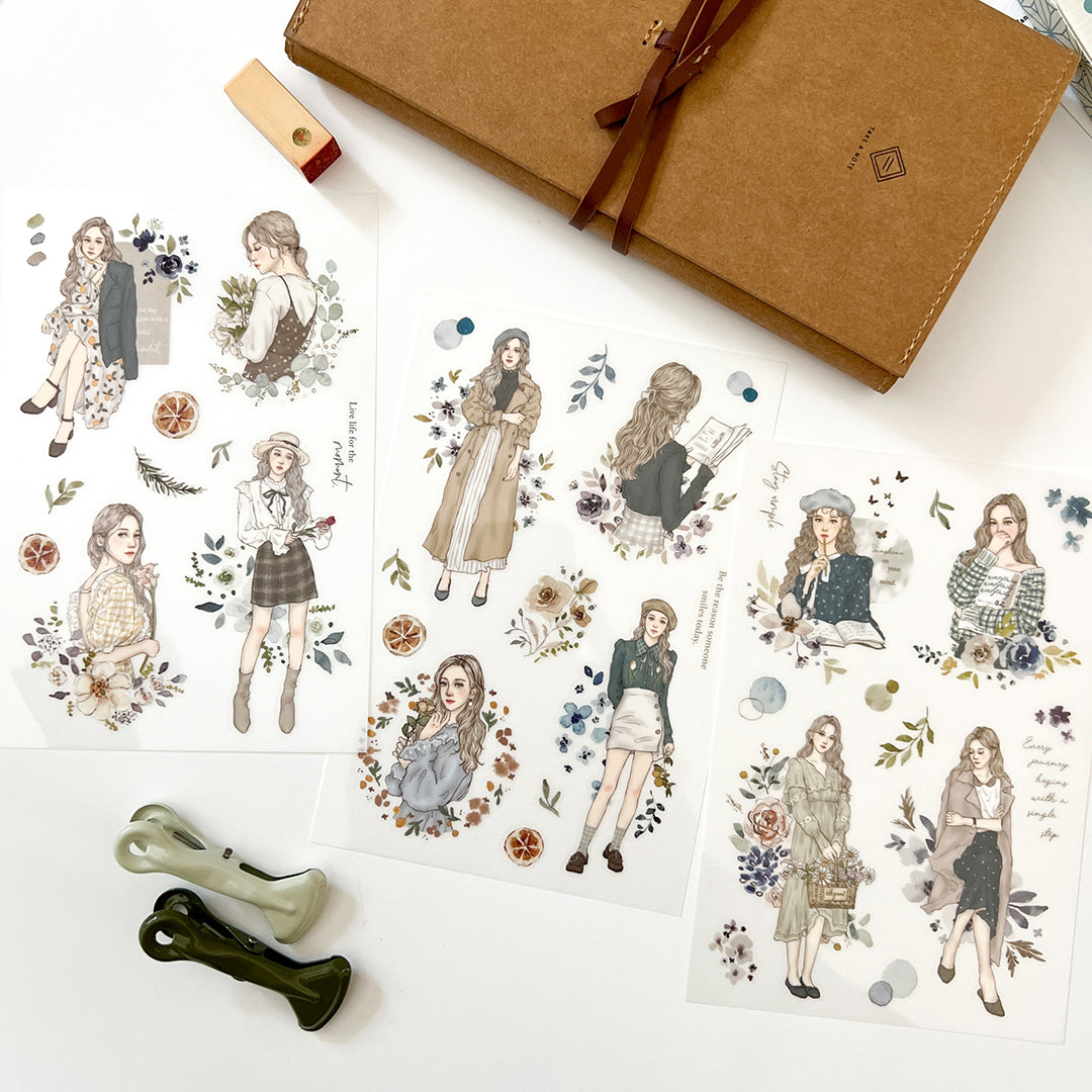 Pion Sticker Transfer - Elegant