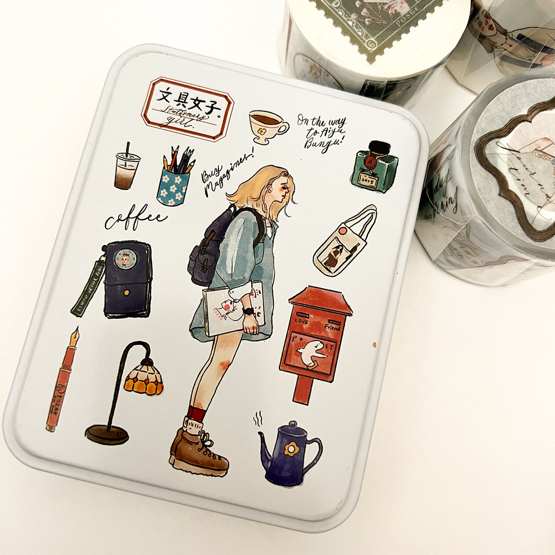 La Dolce Vita Storage Box Tin - Stationery Girl