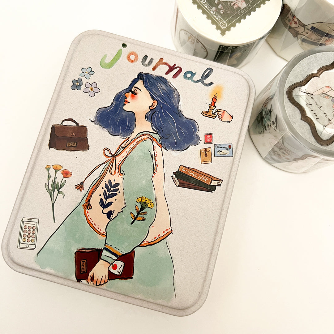 La Dolce Vita Storage Box Tin - Journal Time