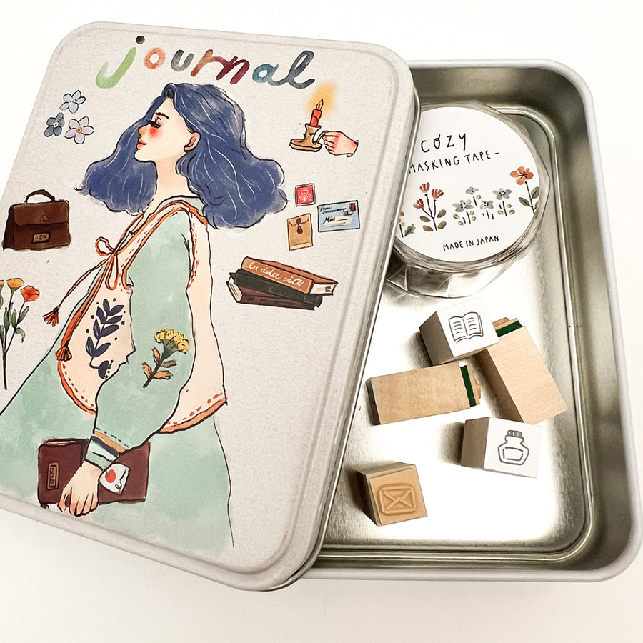 La Dolce Vita Storage Box Tin - Journal Time