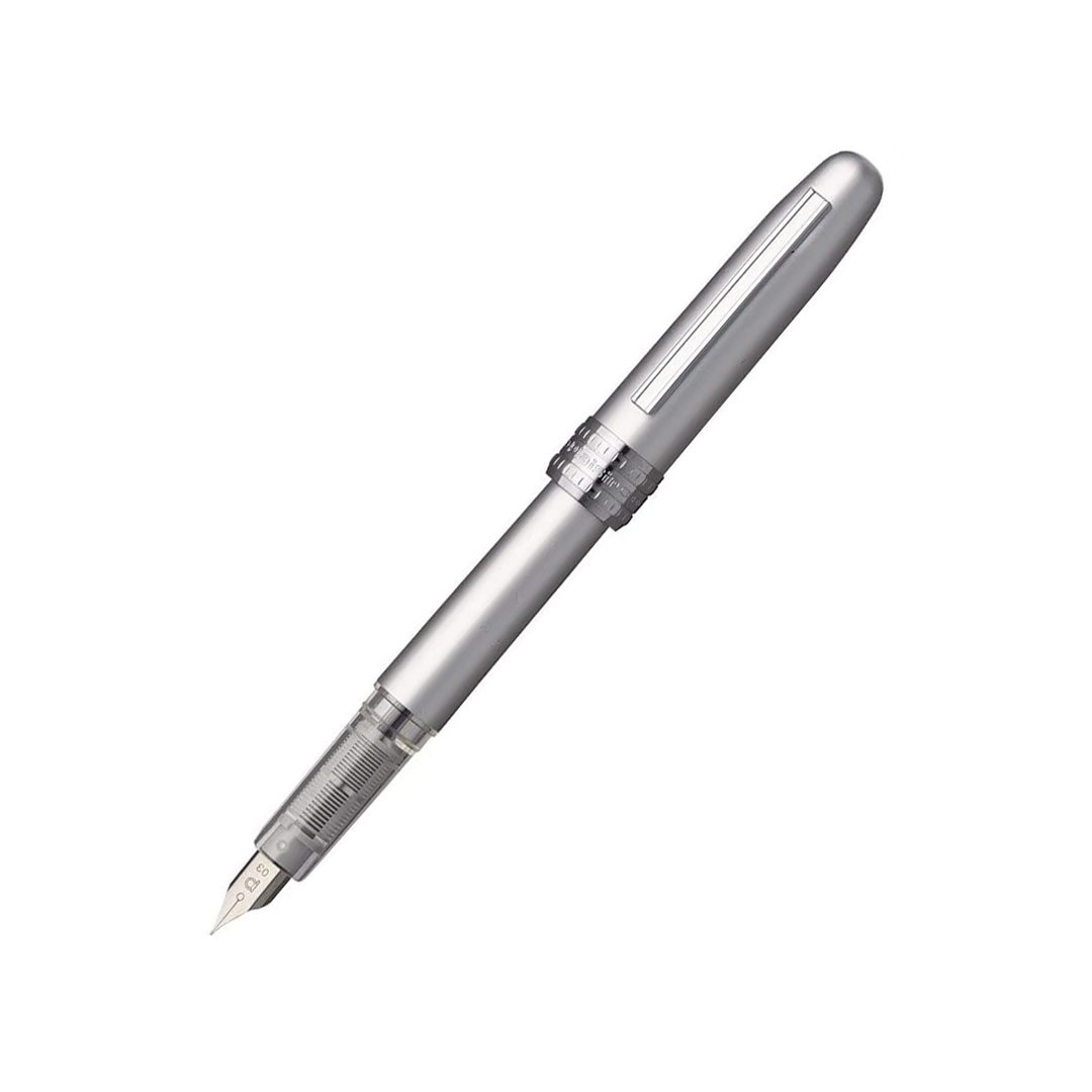 Platinum Plaisir Fountain Pen - Ice White