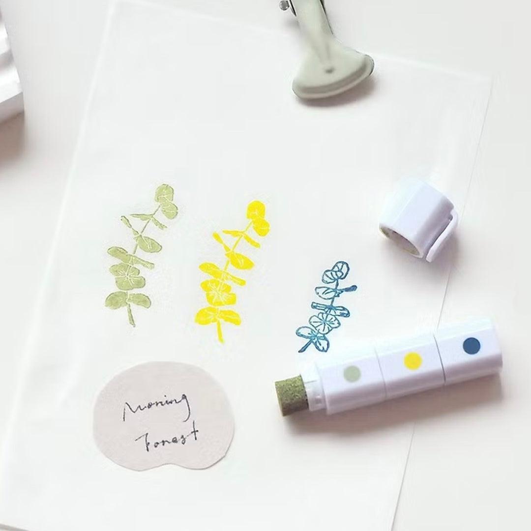 MU Inky Pen 3 Color Ink Pad - 03 Morning Forest