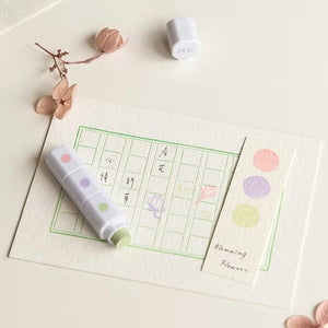MU Inky Pen 3 Color Ink Pad - 07 Blooming Flowers