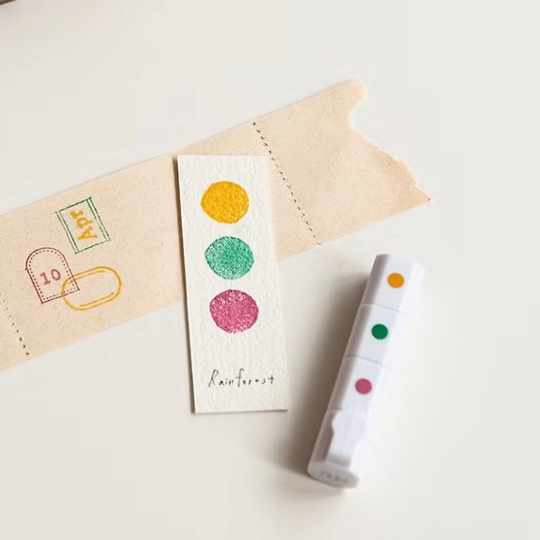 MU Inky Pen 3 Color Ink Pad - 08 Rainforest