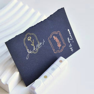 MU Inky Pen 3 Color Ink Pad - M01 Metallic Color