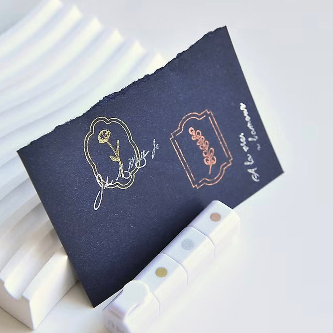 MU Inky Pen 3 Color Ink Pad - M01 Metallic Color