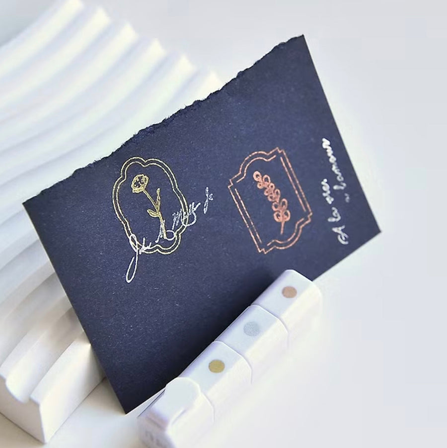 MU Inky Pen 3 Color Ink Pad - M01 Metallic Color