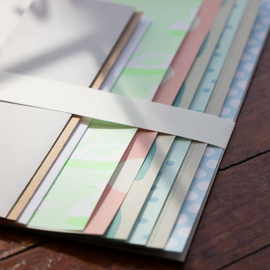 Mizushima IROIRO Letter Writing Set - Pastel