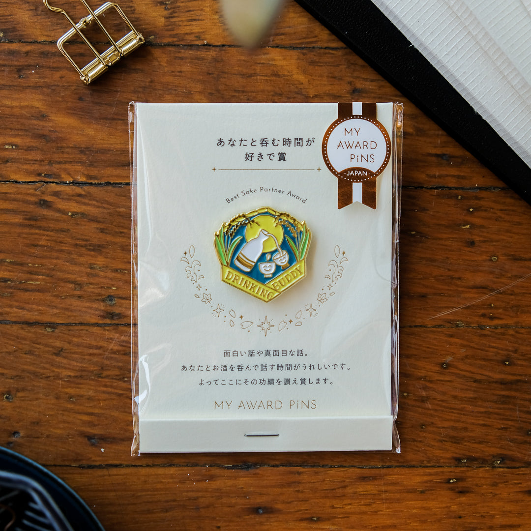 Iroha MY AWARD PiNS - Best Sake Partner Award