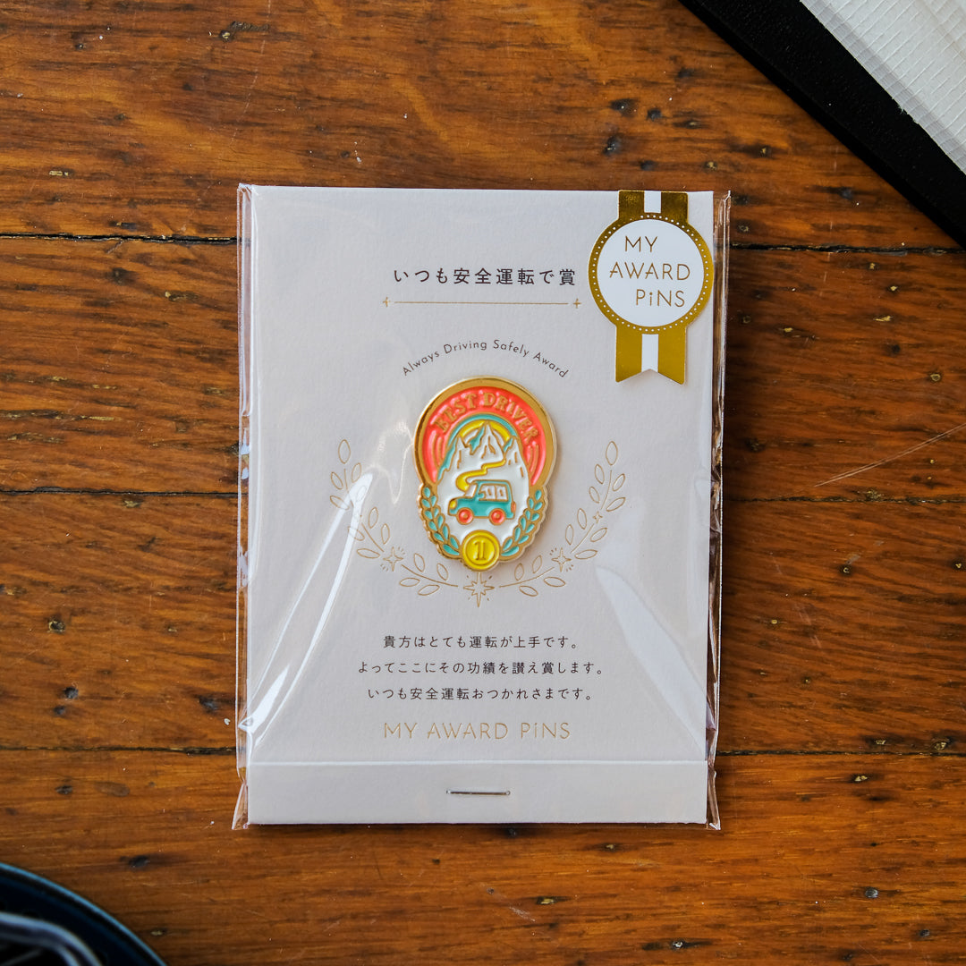 Iroha MY AWARD PiNS - Always Driving Safely Award
