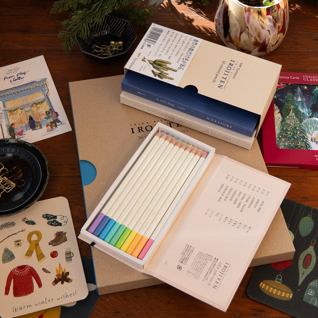 Tombow Irojiten Color Dictionary Color Pencil Set - Woodlands