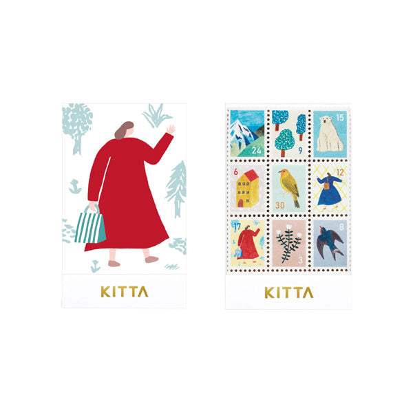 King Jim Kitta Special Postage Type Sticker - KITP005 Collection